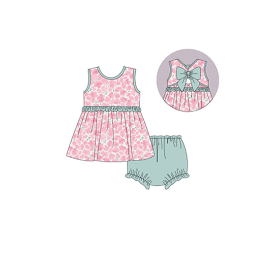 GBO0334 flower  shorts girl summer outfit 202403 preorder