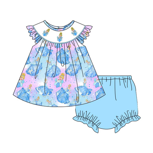 GBO0375 preorder princess cartoon shorts summer girl outfit 202403