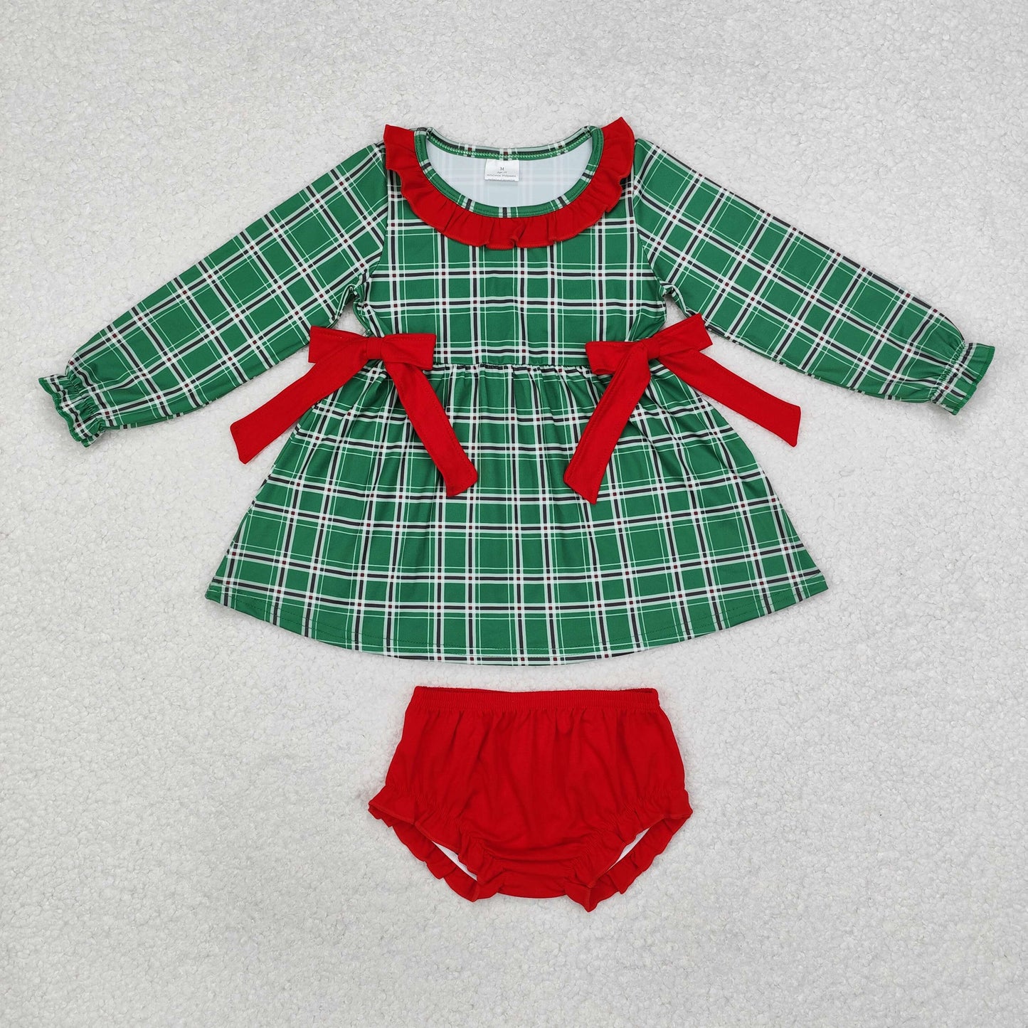 GBO0406 Christmas shorts summer bummie girl outfit 202411 rts