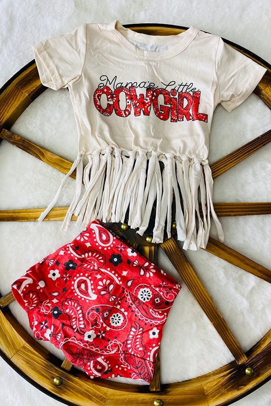 GBO0451 preorder cowgirl bummies shorts summer girl outfit 202411