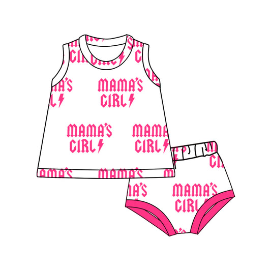 GBO0456 preorder mama's girl bummies shorts summer girl outfit 202412