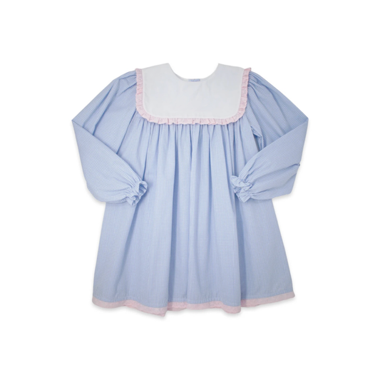 GLD0516 girl  short sleeves girl dress preorder 202405