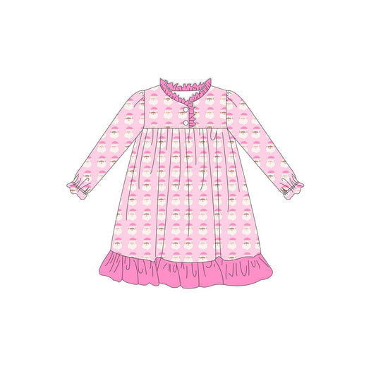 GLD0558 Christmas  girl dress preorder 202405