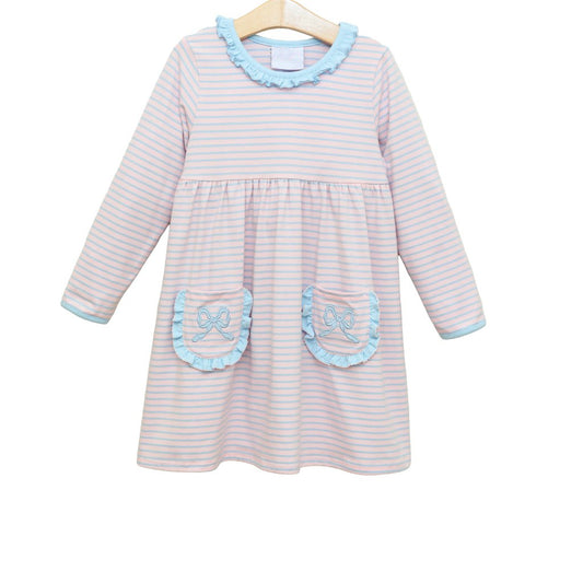 bow sibling GLD0679 girl dress preorder 202407