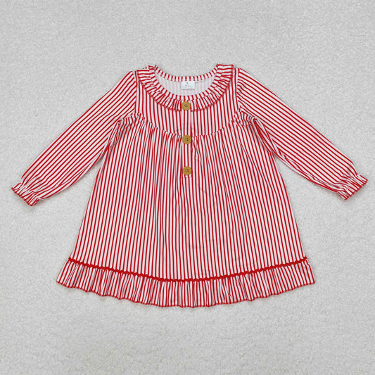 GLD0933 Stripe girl dress  202411 RTS