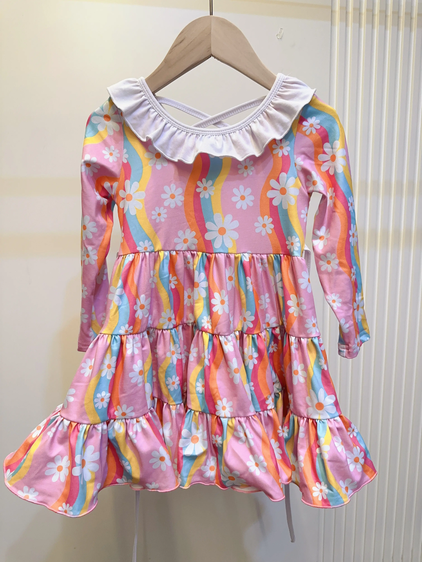 GLD1033 flower girl  dress 202505 preorder