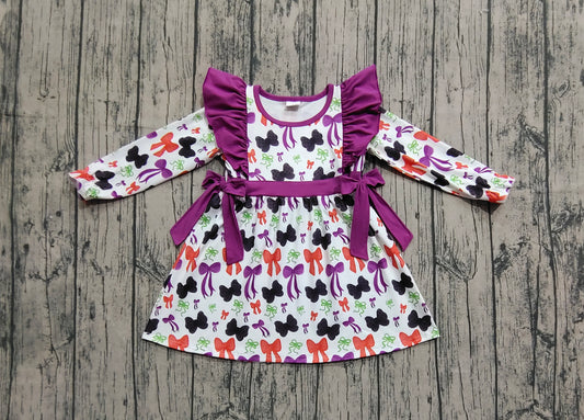 GLD1113  bow girl summer dress 202507 preorder