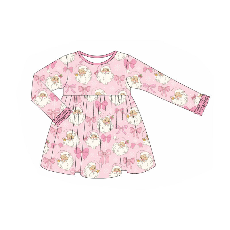 GLD1123 Christmas girl  dress 202506 preorder