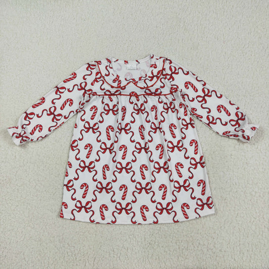 GLD1130 Christmas cane girl dress 202507