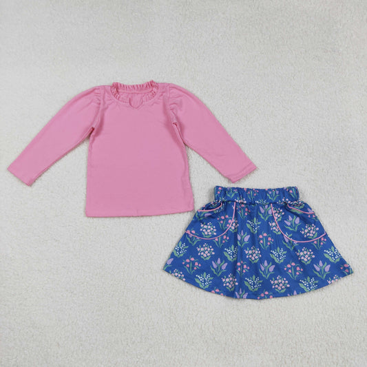 GLD1256  flower  skirts summer outfit 202509 RTS