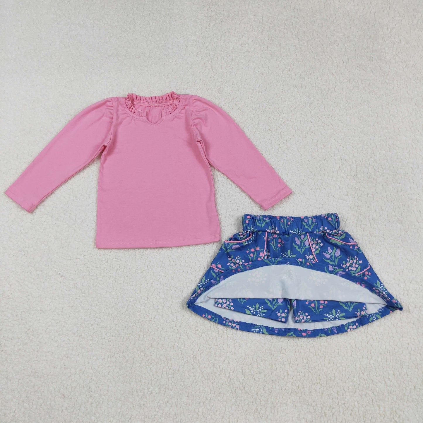 GLD1256  flower  skirts summer outfit 202509 RTS