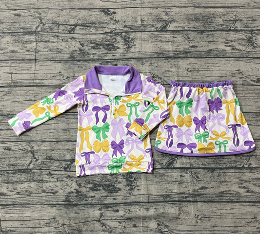 GLD1333 bow Mardi Gras sibling outfit 202509 preorder