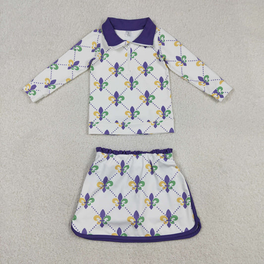 GLD1360 yoga  Mardi Gras sibling outfit 202601 RTS