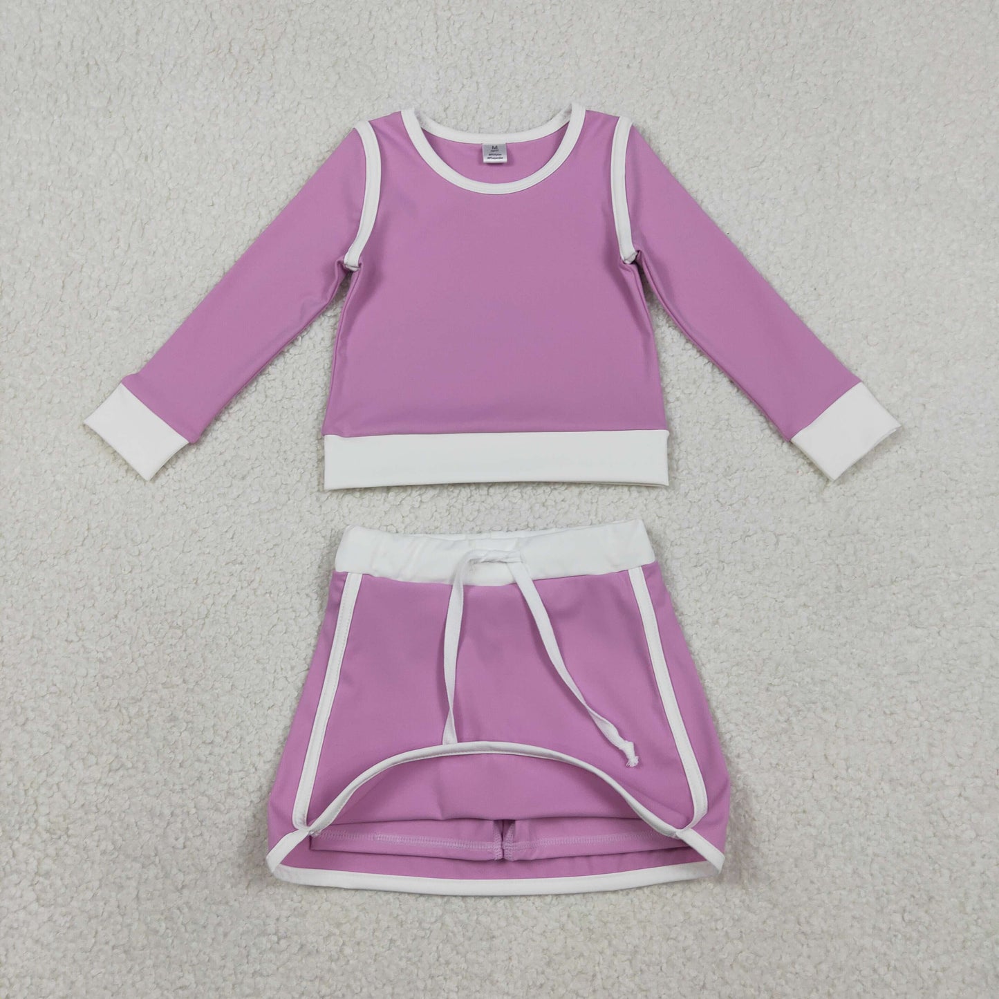 GLD1484  yoga girl outfit skort Skirt 202601  RTS