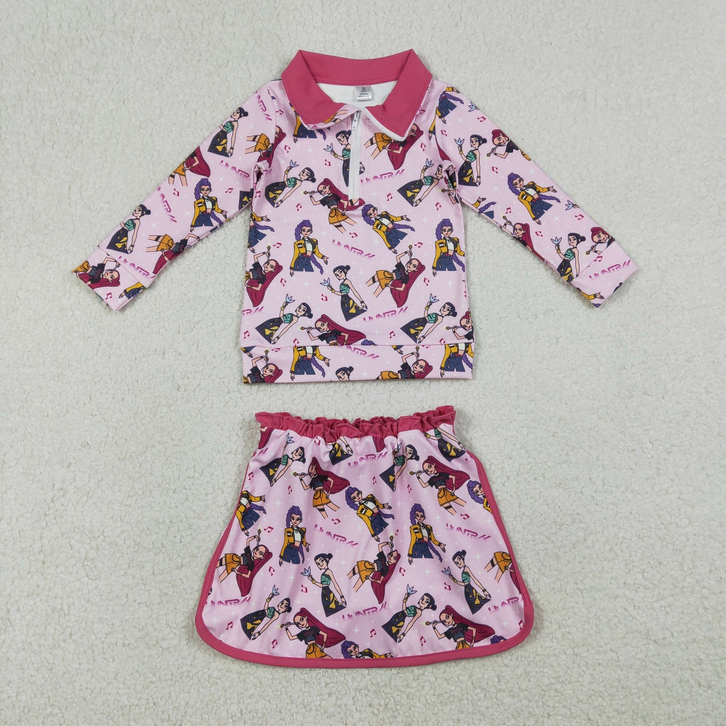 GLD1500 kpop yoga Embroidery Golf boy summer outfit 202512 RTS