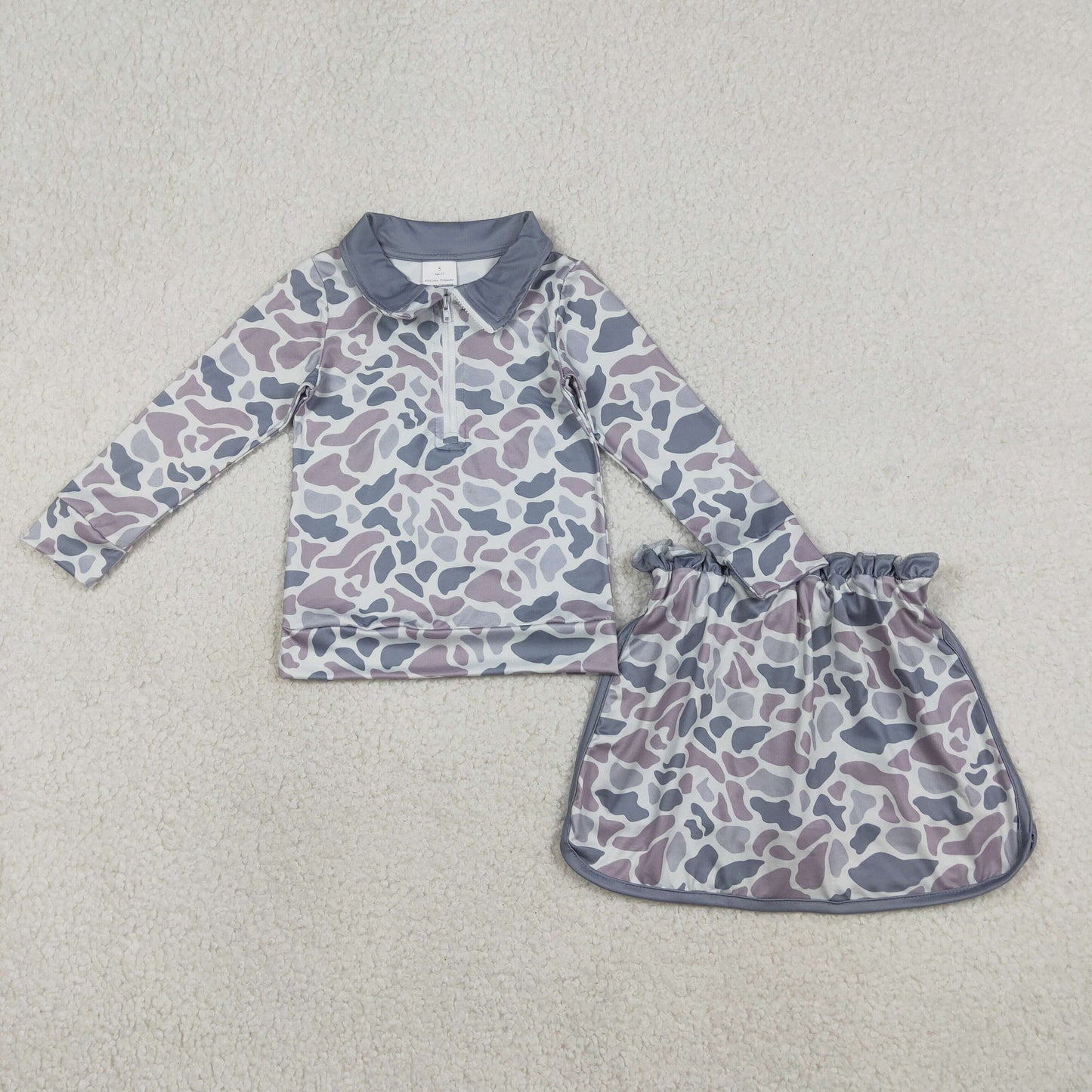 GLD1548 camo yoga  boy summer outfit 202601 RTS