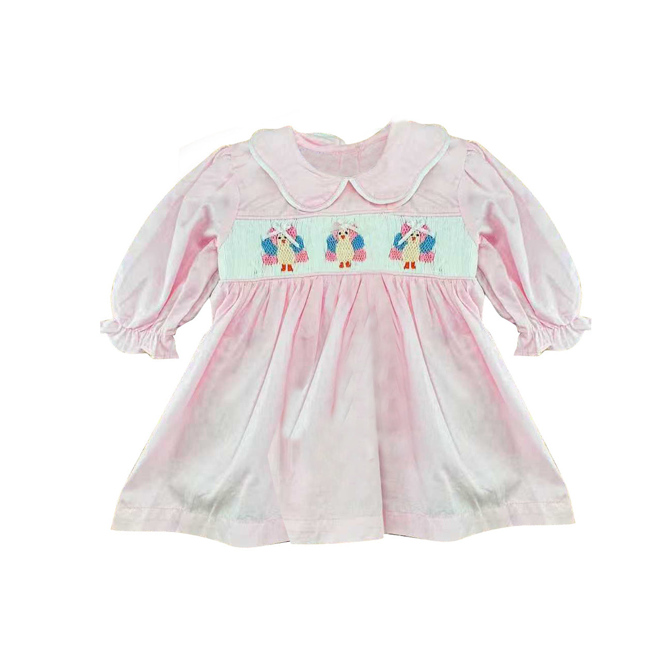GLD1646  Thanksgiving turkey western girl dress RTS 202619 preorder