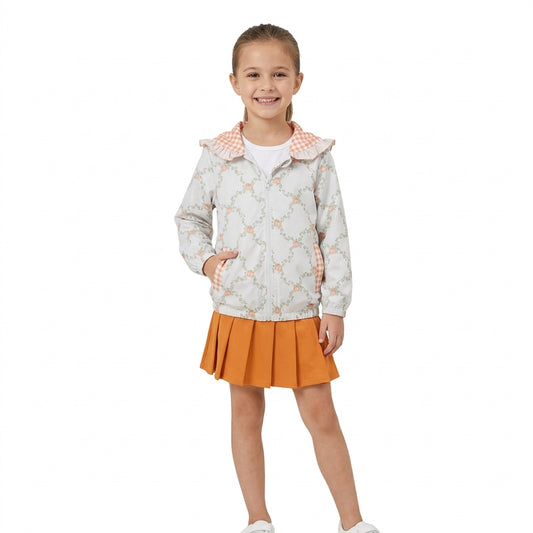 NO MOQ RTS GLD1816-bundle，GT1662+GLK0109-Yoga BOW flower kids girl outfit Skirt 202609