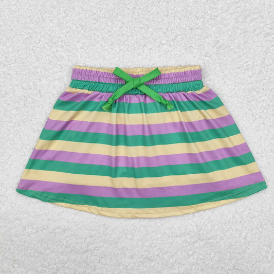 GLK0037 stripe shorts girl skirt 202411 rts