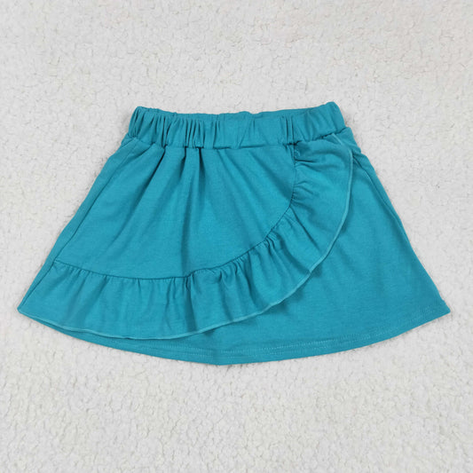 GLK0060 western girl skirt shorts ruffle 202505 RTS