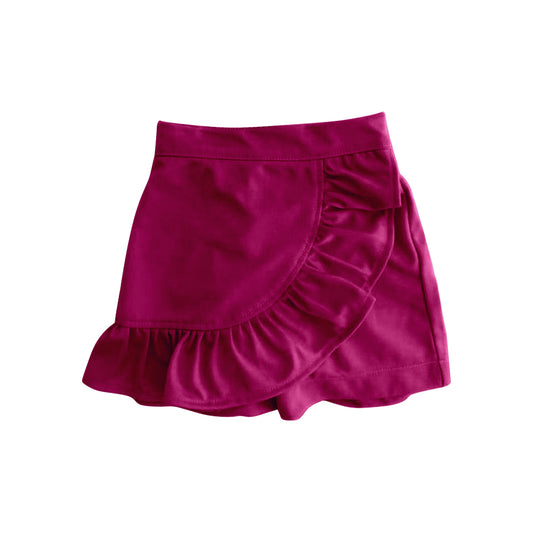 GLK0062 western girl skirt shorts ruffle 202502 preorder