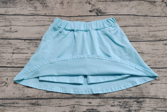 GLK0065  cotton western  girl skirt shorts ruffle 202504 preorder