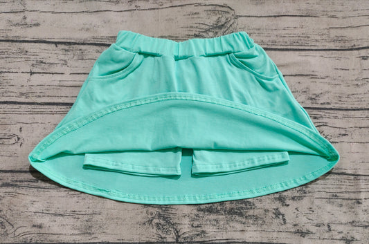 GLK0069   cotton western  girl skirt shorts ruffle 202504 preorder