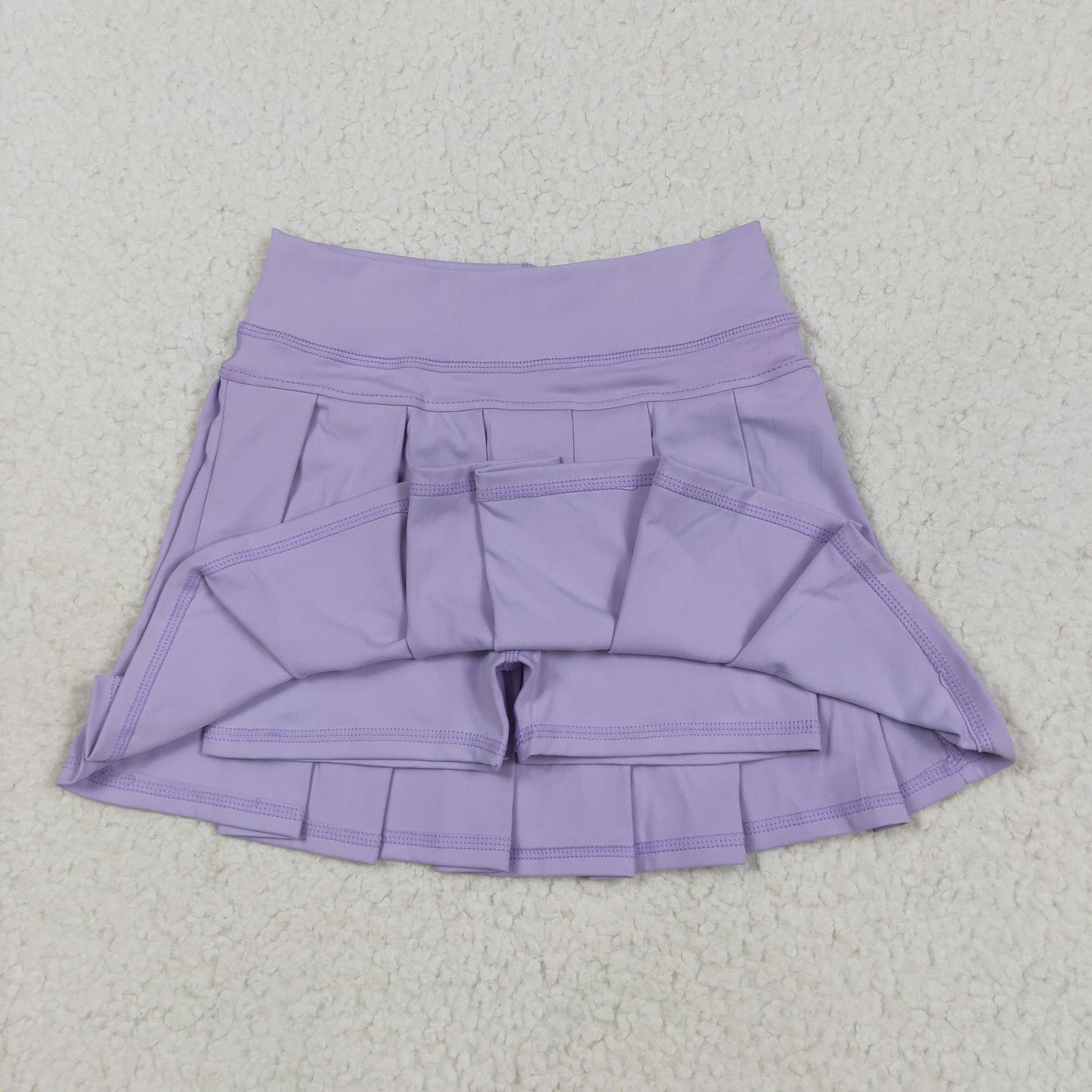 GLK0085 yoga  solid color girl skirt 202506 RTS