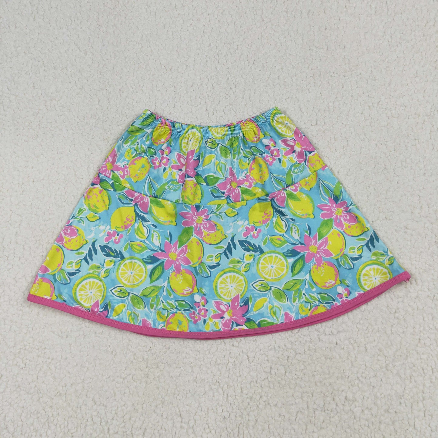 GLK0100  lemon girl kids shorts skirt 202505 RTS