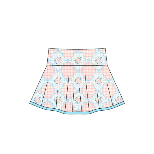 GLK0101 yoga flower girl kids shorts skirt 202505 preorder