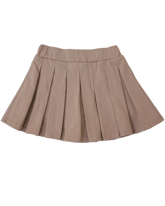 GLK0107 cotton  khaki girl kids shorts skirt 202506 preorder