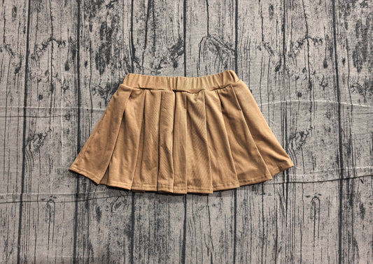 GLK0107 cotton  khaki girl kids shorts skirt 202506 preorder