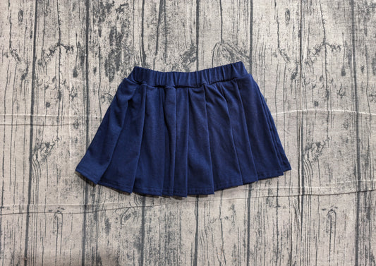 GLK0108  cotton black girl kids shorts skirt 202506 preorder