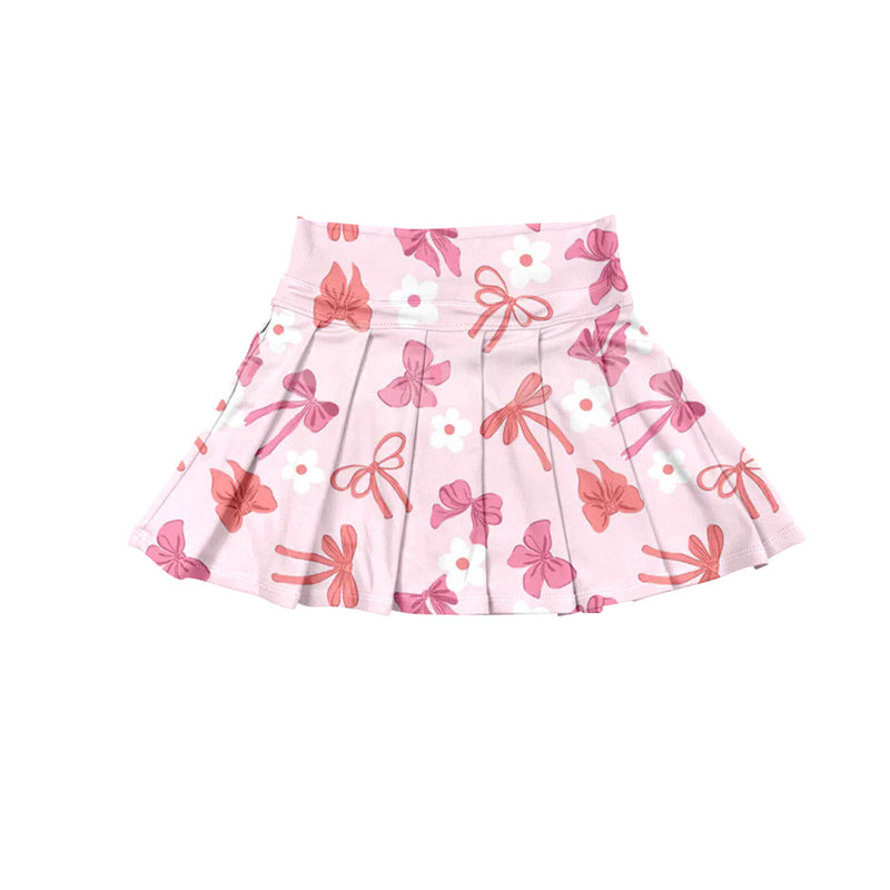 GLK0120 yoga flowers girl kids shorts skirt 202507 preorder