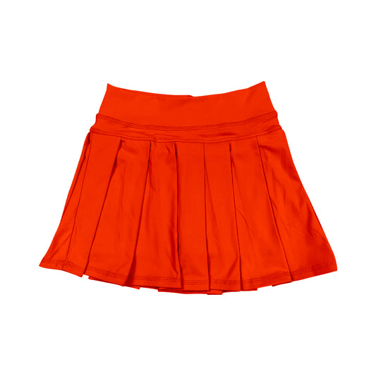 GLK0130 orange yoga girl kids shorts skirt 202508 preorder