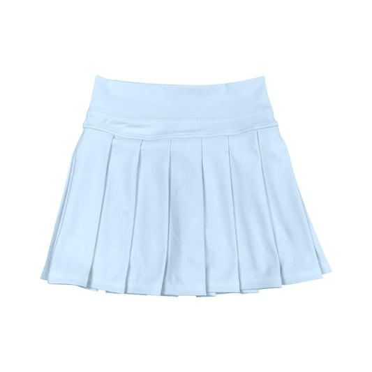 GLK0137 blue yoga girl kids shorts skirt 202508 preorder