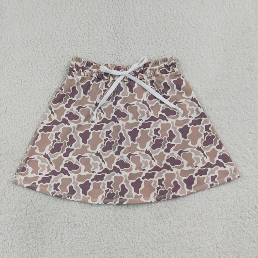 GLK0314 camo yoga adult shorts skorts women 202607  RTS  sibling