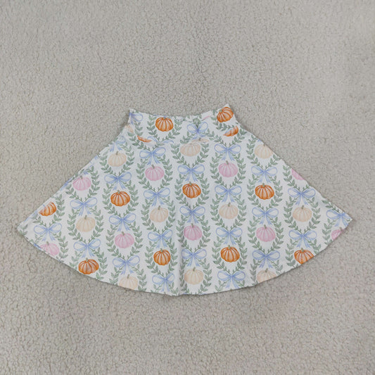 GLK0317 Halloween pumpkin yoga girl shorts skorts women 202607  RTS  sibling