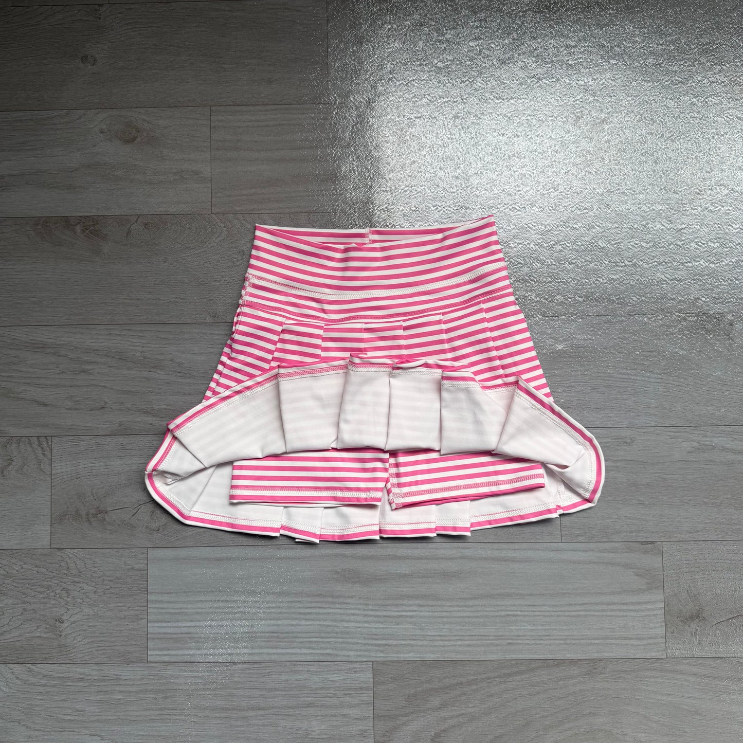 GLK0335 yoga pink stripe girl skorts women 202607  preorder