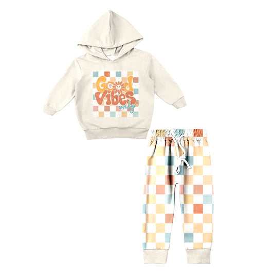 GLP0529 vibe long sleeve hoodie children boys girl outfit preorder 20230607