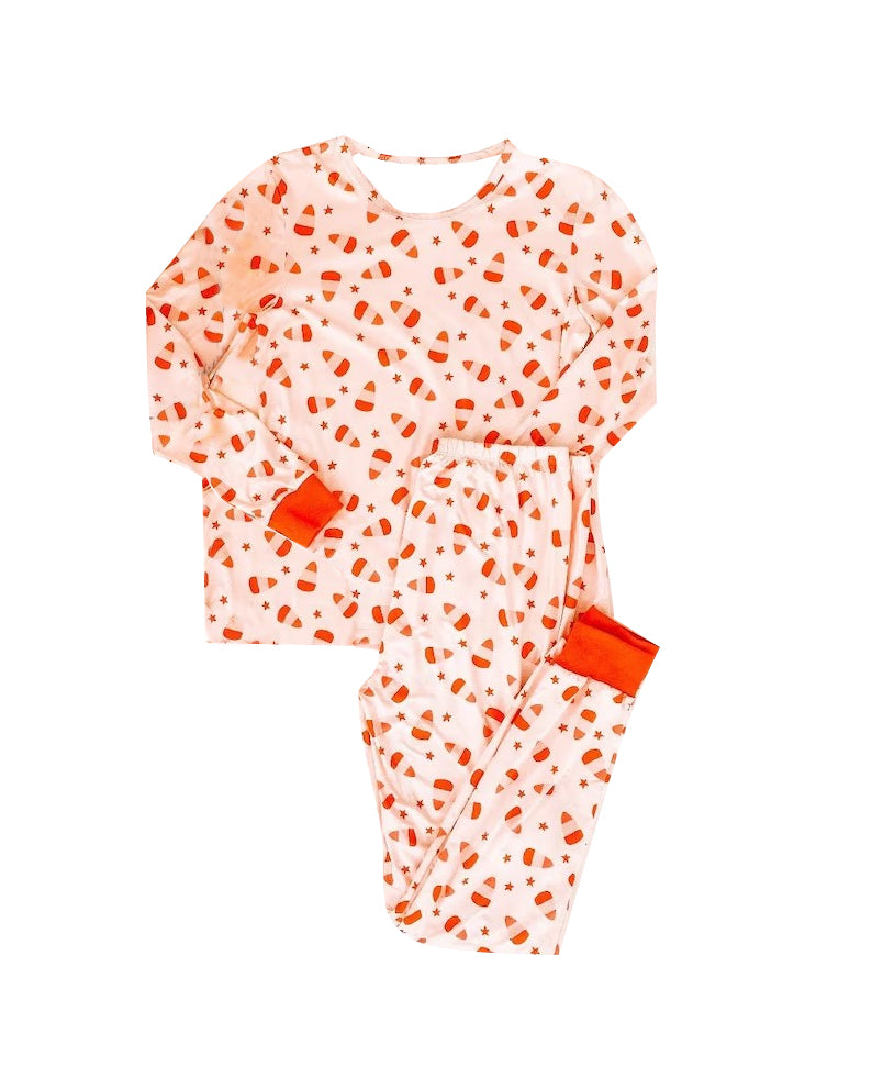 GLP0542 short sleeve halloween candy pants adult pajamas outfit 20230609 preorder