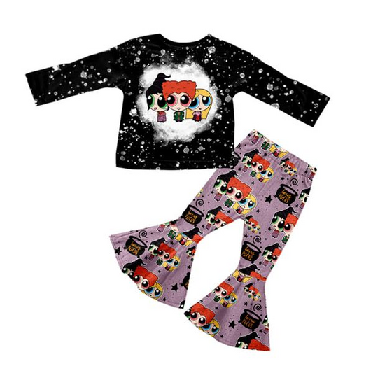 GLP0621 preorder lol big eye cartoon long sleeve pants girl outfit 20230706