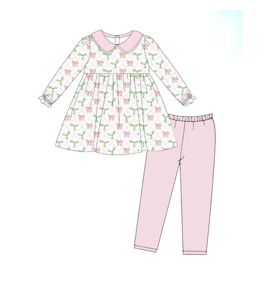 GSPO0813 western Christmas long sleeve  girl outfit 20230726 preorder