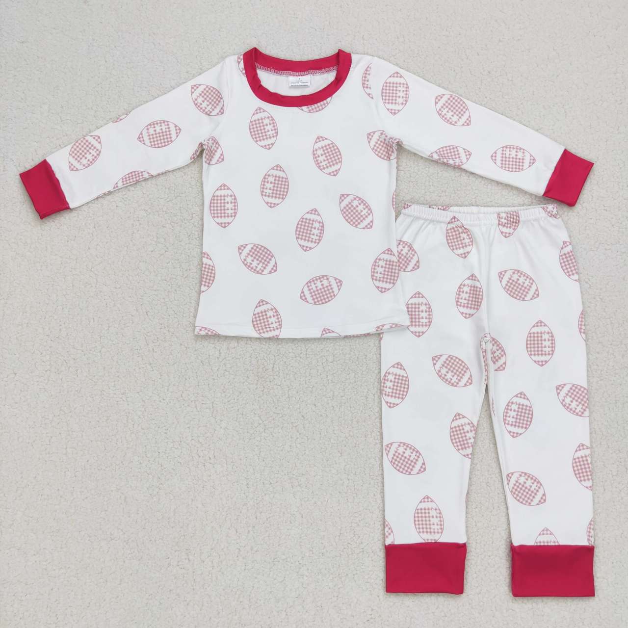 GLP0793 western long sleeve season football girl pajamas outfit 20231007 RTS