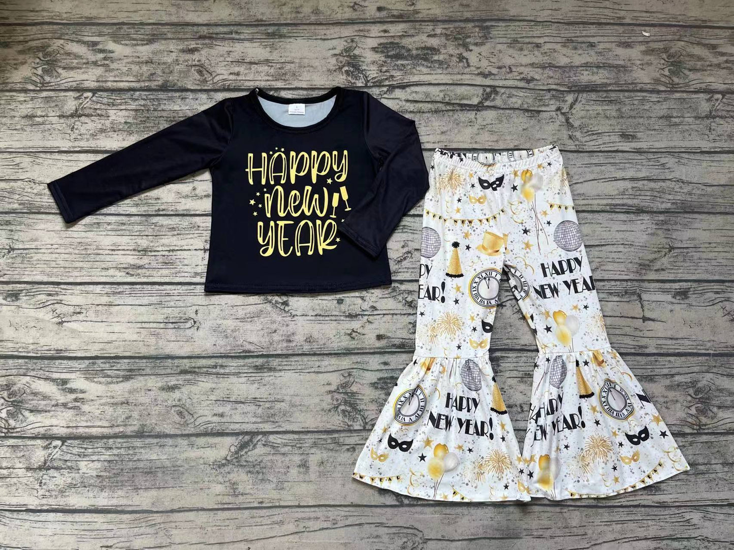 GLP0817 RTS happy new year long sleeve girl outfit 20231011