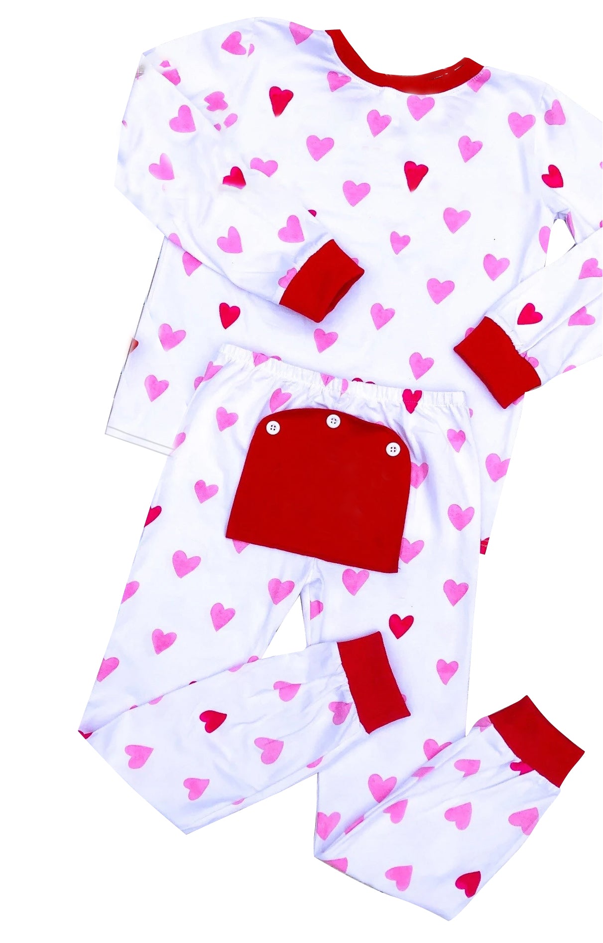 GLP1024 love valentine's day long sleeve girl outfit pajamas preorder 20231102