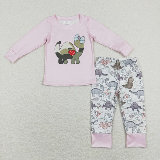 GLP1025 RTS dinosaur Valentine girl outfit 202312