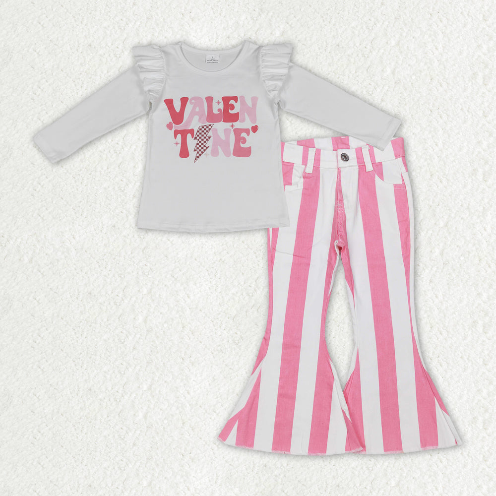 GLP1161 denim valentine love jeans girl outfit RTS 202401