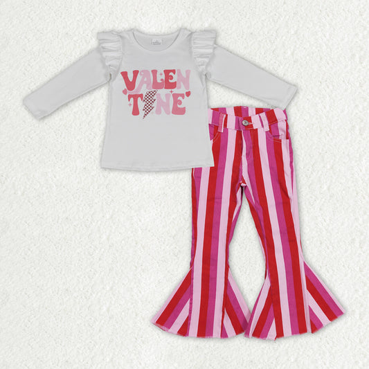 GLP1162 denim valentine love jeans girl outfit RTS 202401