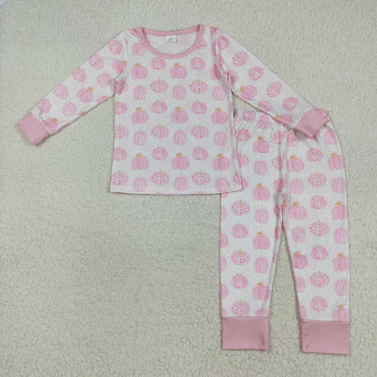 GLP1188 Halloween pumpkin girl pajamas outfit  202407 RTS